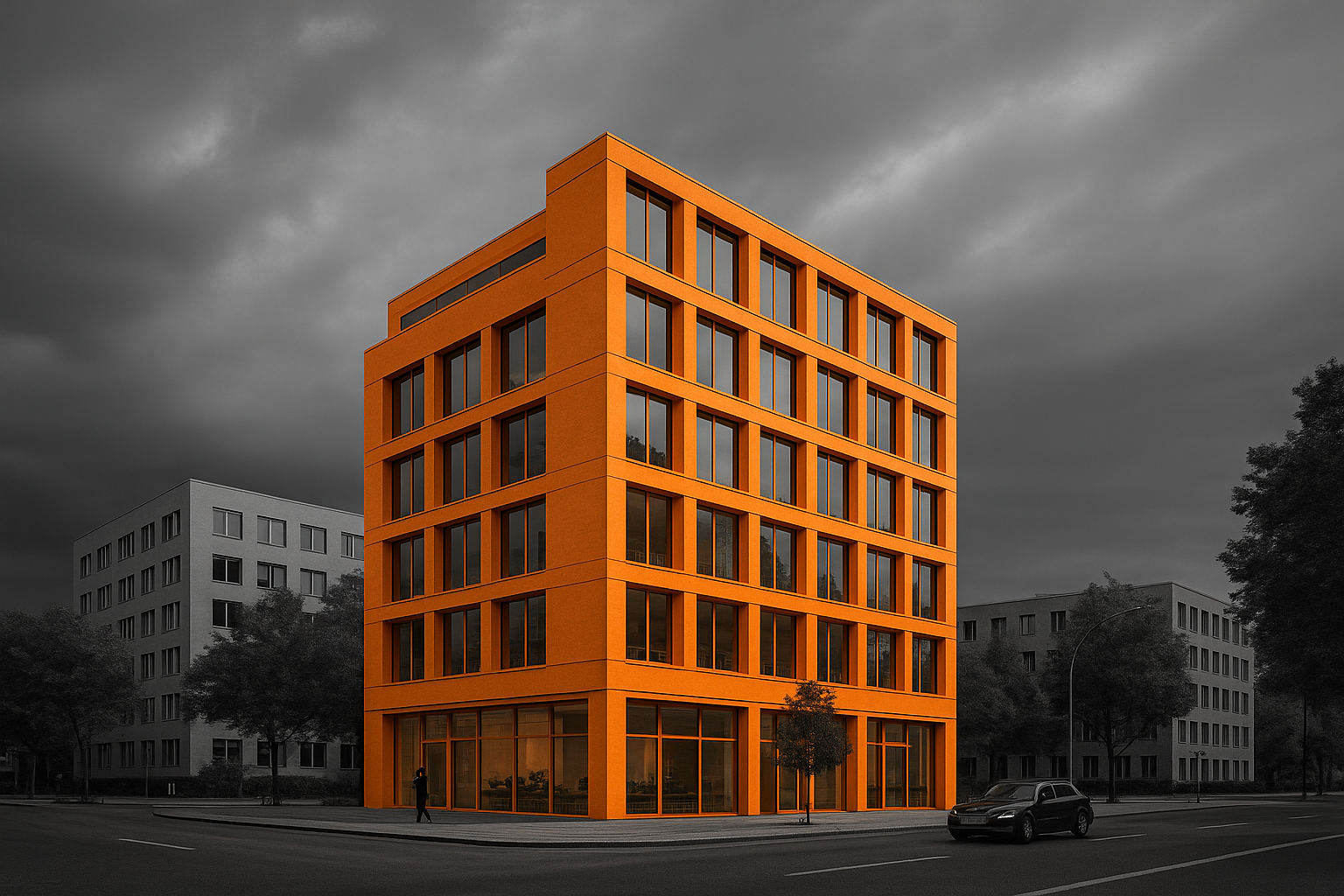 Hillside Residence — balcony