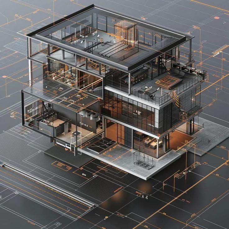 Hillside Residence — facade detail